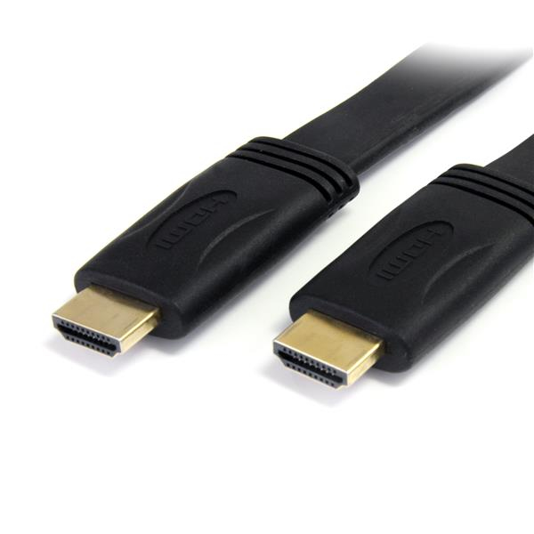 StarTech.com Câble plat - HDMI vers HDMI avec Ethernet - Ultra HD 4k x 2k - 1,8 m StarTech.com Câble plat - HDMI vers HDMI avec Ethernet - Ultra HD 4k x 2k - 1,8 m
