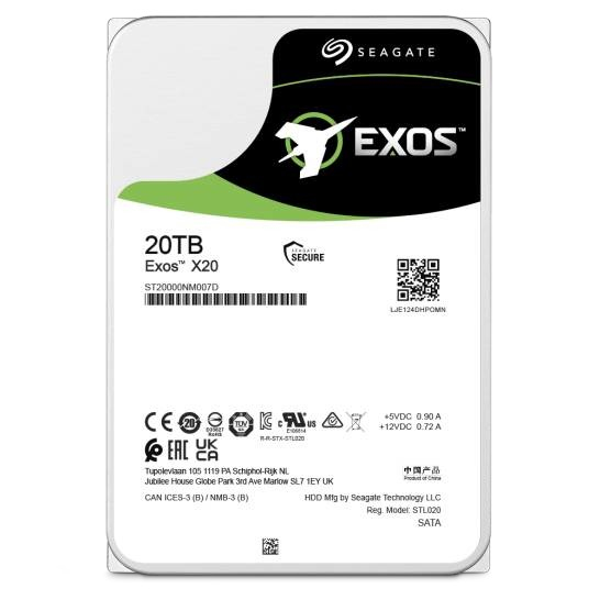Enterprise disque dur 3.5" 20000 Go Série ATA III Enterprise disque dur 3.5" 20000 Go Série ATA III