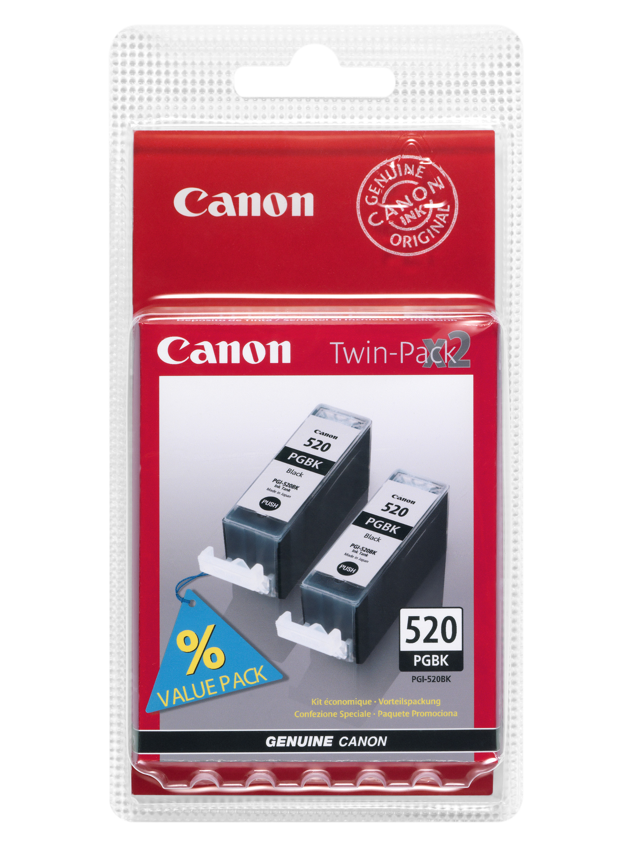 Canon PGI-520BK Twin Pack Canon PGI-520BK Twin Pack