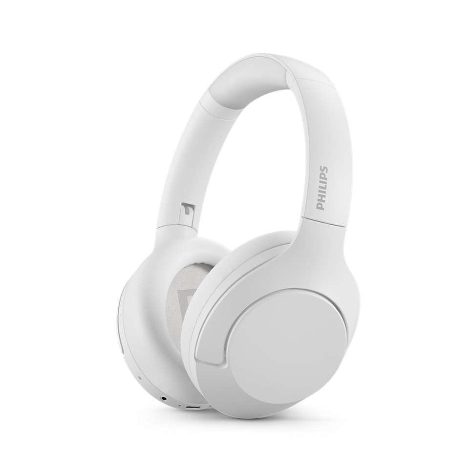 Philips TAH8506WT/00 écouteur/casque Écouteurs Sans fil Arceau Appels/Musique USB Type-C Bluetooth Blanc Philips TAH8506WT/00 écouteur/casque Écouteurs Sans fil Arceau Appels/Musique USB Type-C Bluetooth Blanc
