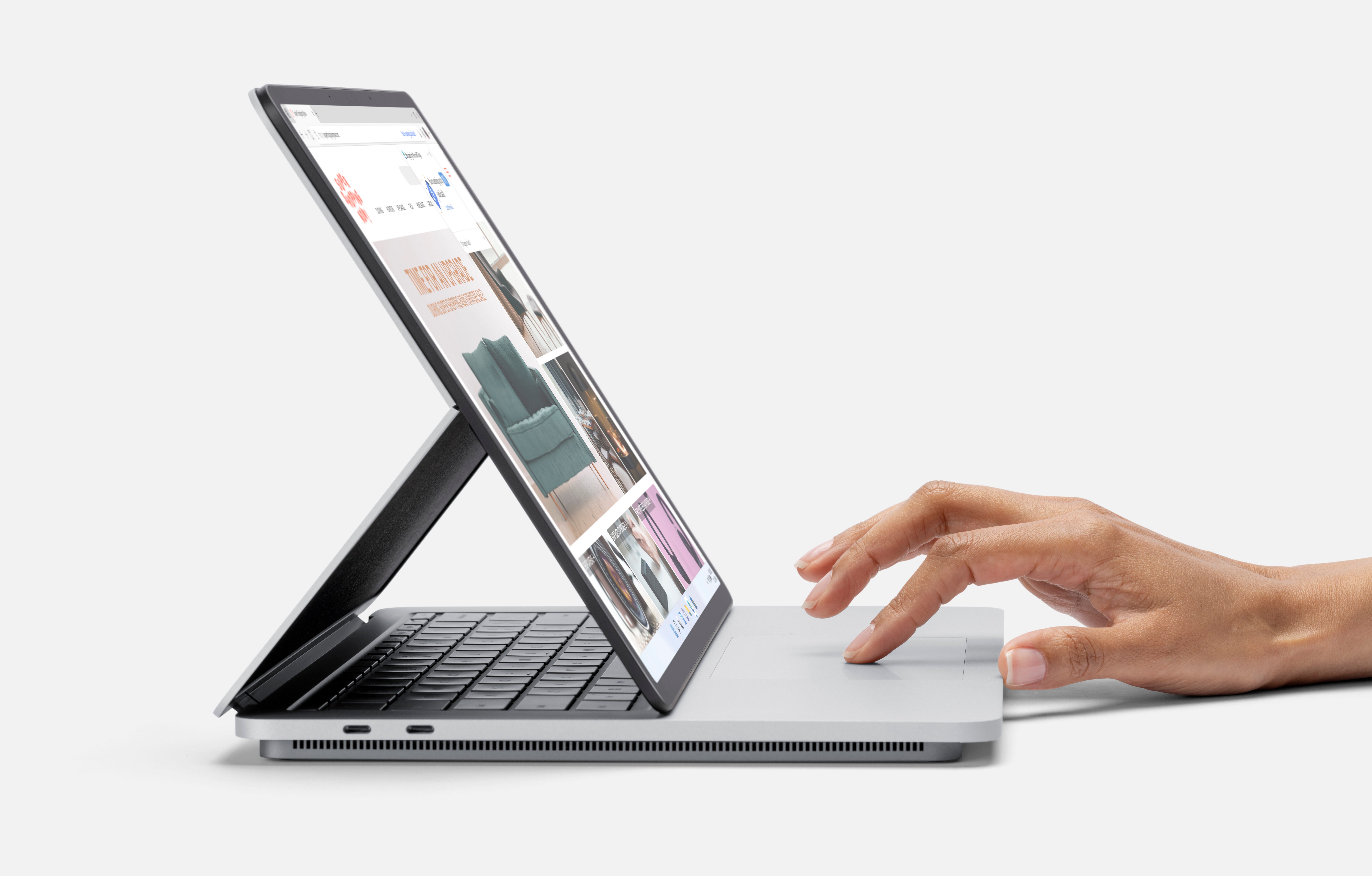 Microsoft Surface Laptop Studio Hybride (2-en-1) 36,6 cm (14.4") Écran tactile Intel® Core™ i7 16 Go LPDDR4x-SDRAM 512 Go SSD NVIDIA GeForce RTX 3050 Ti Wi-Fi 6 (802.11ax) Windows 10 Pro Platine Microsoft Surface Laptop Studio Hybride (2-en-1) 36,6 cm (14.4") Écran tactile Intel® Core™ i7 16 Go LPDDR4x-SDRAM 512 Go SSD NVIDIA GeForce RTX 3050 Ti Wi-Fi 6 (802.11ax) Windows 10 Pro Platine