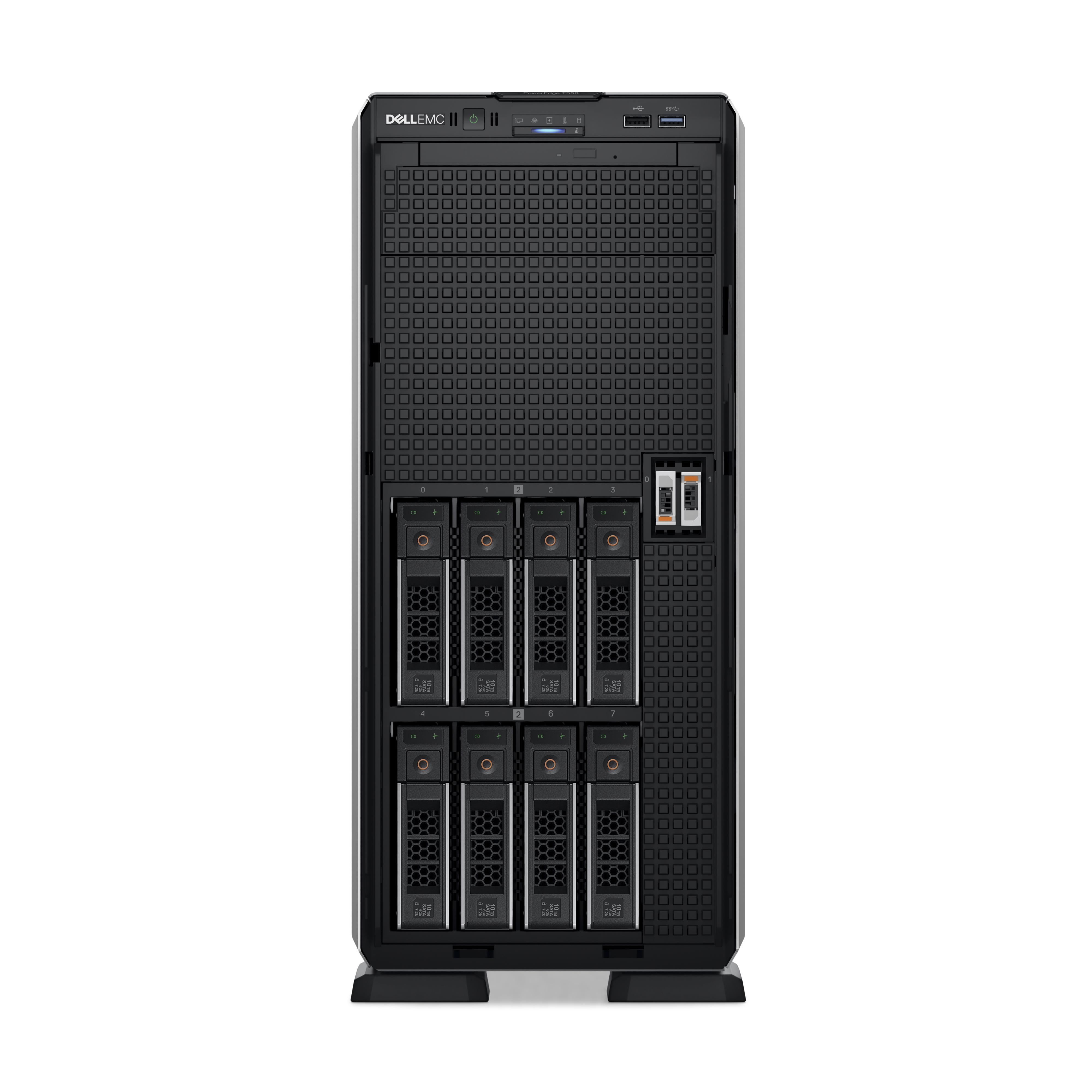 DELL PowerEdge T550 serveur 480 Go Tower Intel® Xeon® Silver 4310 2,1 GHz 32 Go DDR4-SDRAM 1100 W