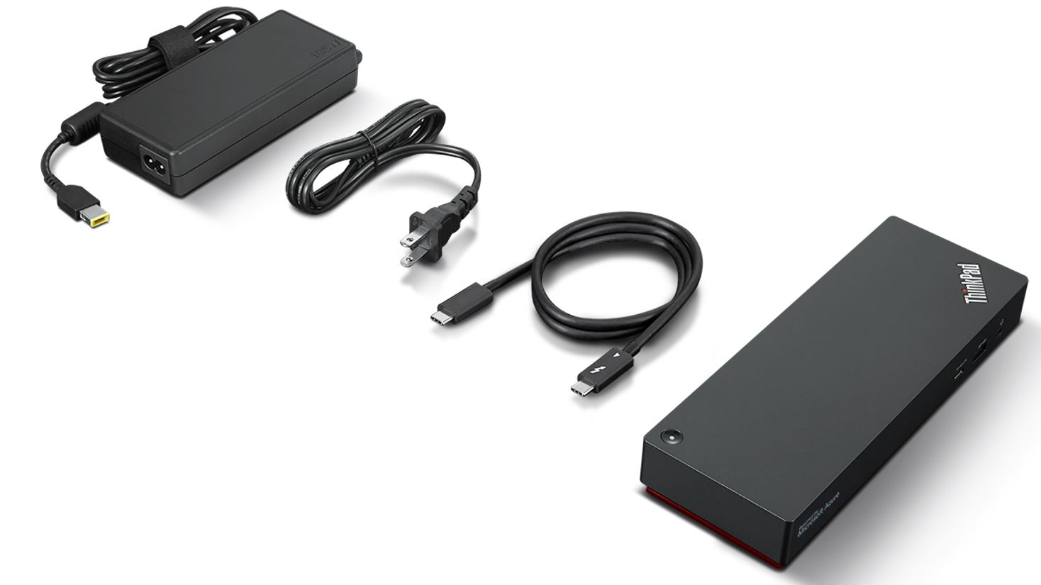 Lenovo ThinkPad Universal Thunderbolt 4 Smart Dock Avec fil Noir Lenovo ThinkPad Universal Thunderbolt 4 Smart Dock Avec fil Noir