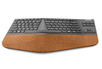 Lenovo Go Wireless Split clavier RF sans fil Belge, Anglais Gris