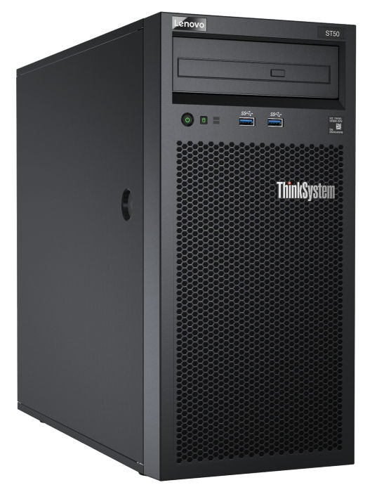 Lenovo ThinkSystem ST50 serveur 3,5 GHz 16 Go Tour (4U) Intel Xeon E 250 W DDR4-SDRAM Lenovo ThinkSystem ST50 serveur 3,5 GHz 16 Go Tour (4U) Intel Xeon E 250 W DDR4-SDRAM