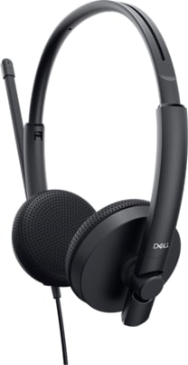 DELL WH1022 Casque Avec fil Arceau Appels/Musique Noir DELL WH1022 Casque Avec fil Arceau Appels/Musique Noir