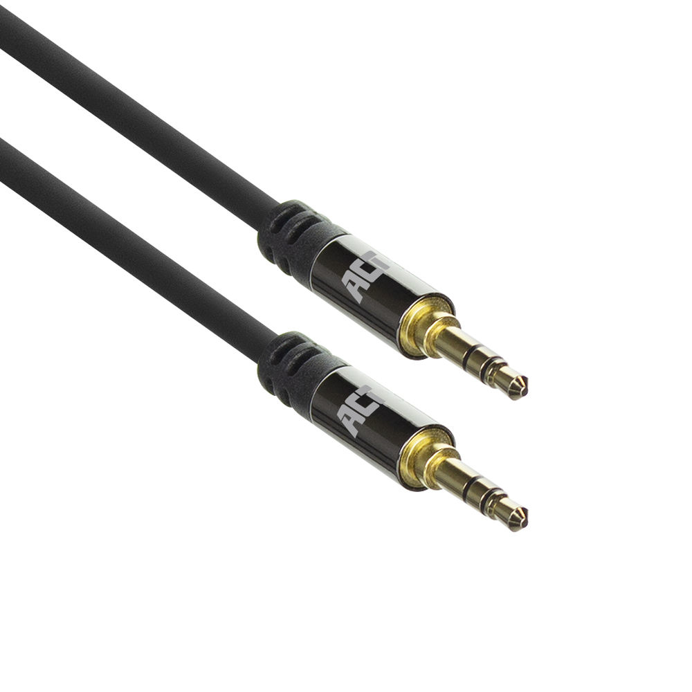 ACT AC3611 câble audio 3 m 3,5mm Noir ACT AC3611 câble audio 3 m 3,5mm Noir