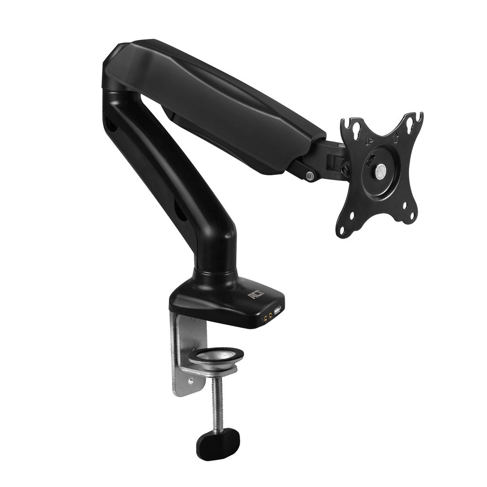 ACT AC8311 support d'écran plat pour bureau 81,3 cm (32") Pince/boulon Noir ACT AC8311 support d'écran plat pour bureau 81,3 cm (32") Pince/boulon Noir