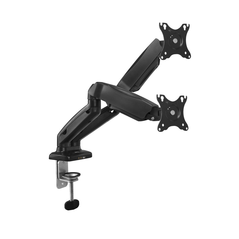 ACT AC8312 support d'écran plat pour bureau 81,3 cm (32") Pince/boulon Noir ACT AC8312 support d'écran plat pour bureau 81,3 cm (32") Pince/boulon Noir
