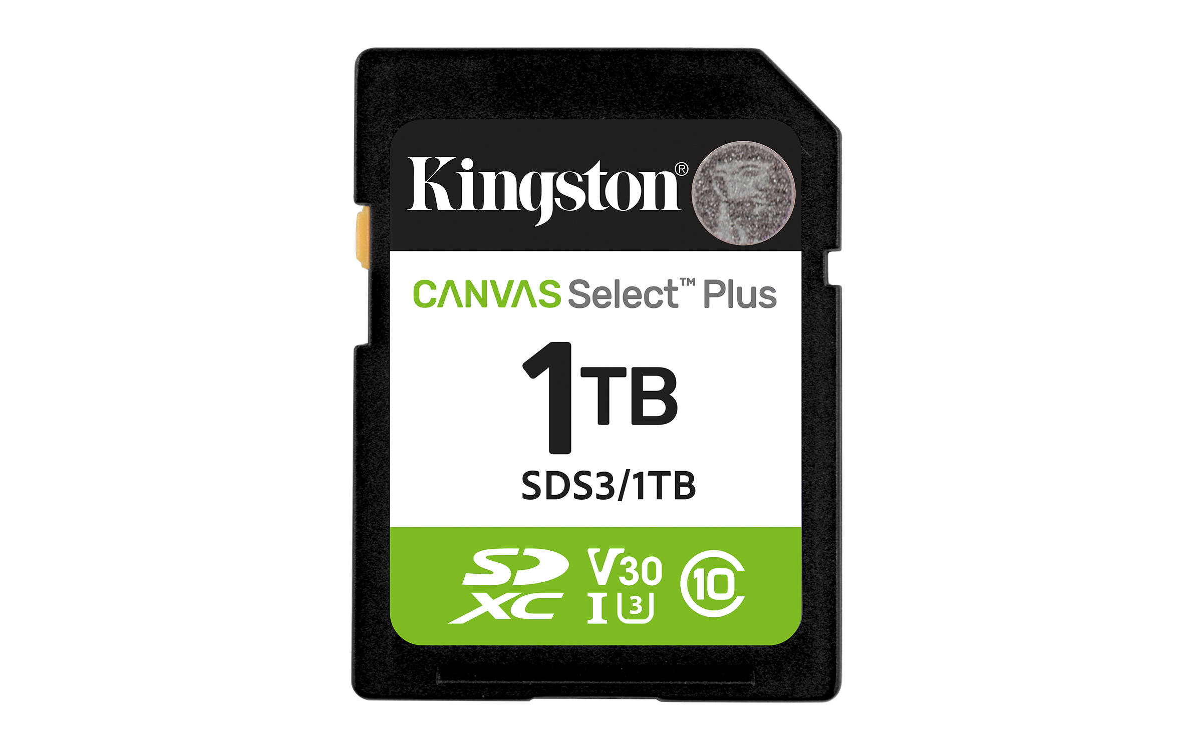 Kingston Technology 1 To SDXC Canvas Select Plus Gen3 150 Mo/s C10 UHS-I U3 V30 Kingston Technology 1 To SDXC Canvas Select Plus Gen3 150 Mo/s C10 UHS-I U3 V30