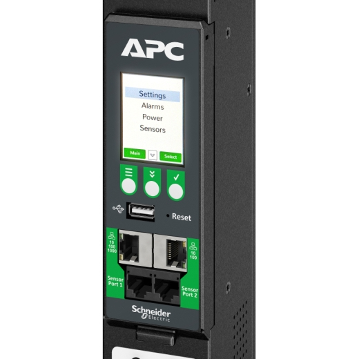 APC NetShelter Rack PDU Advanced unité de distribution d'énergie 48 sortie(s) CA 0U Noir APC NetShelter Rack PDU Advanced unité de distribution d'énergie 48 sortie(s) CA 0U Noir