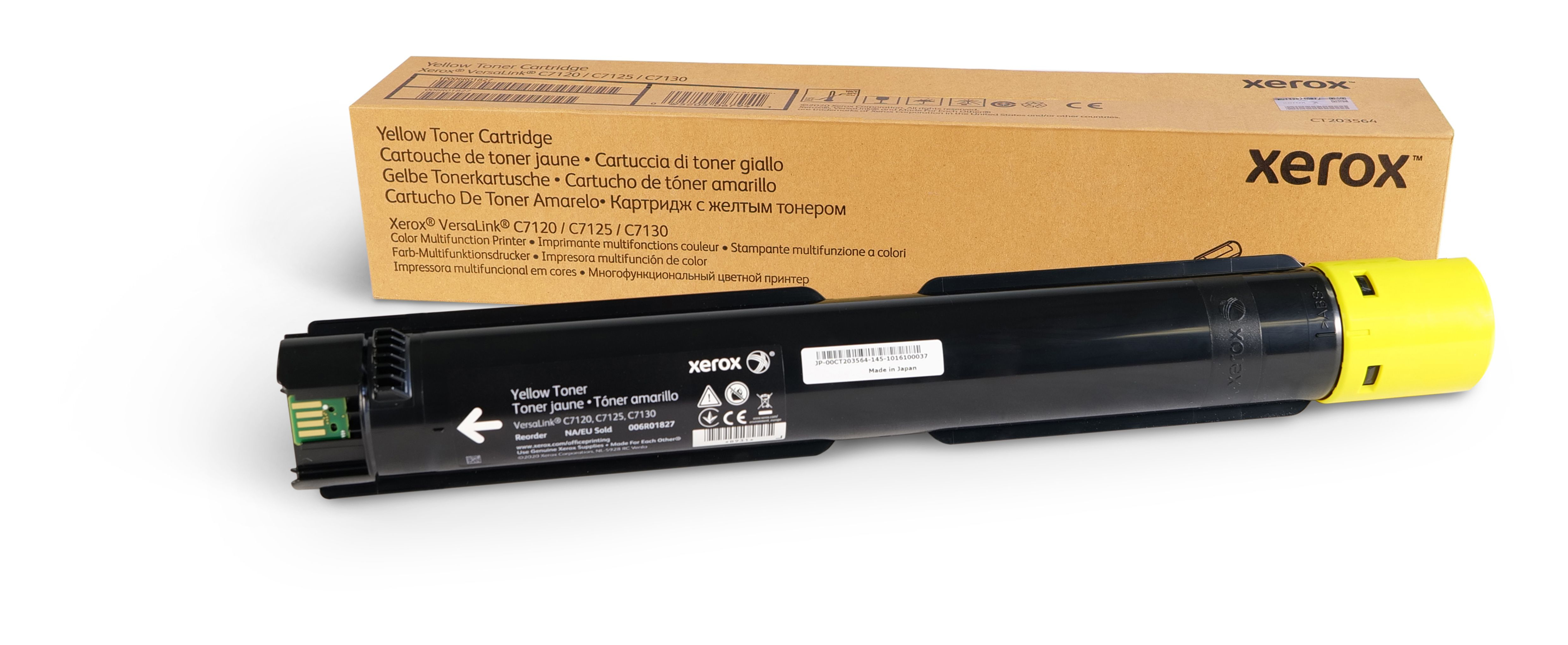 Xerox 006R01827 Cartouche de toner 1 pièce(s) Original Jaune Xerox 006R01827 Cartouche de toner 1 pièce(s) Original Jaune