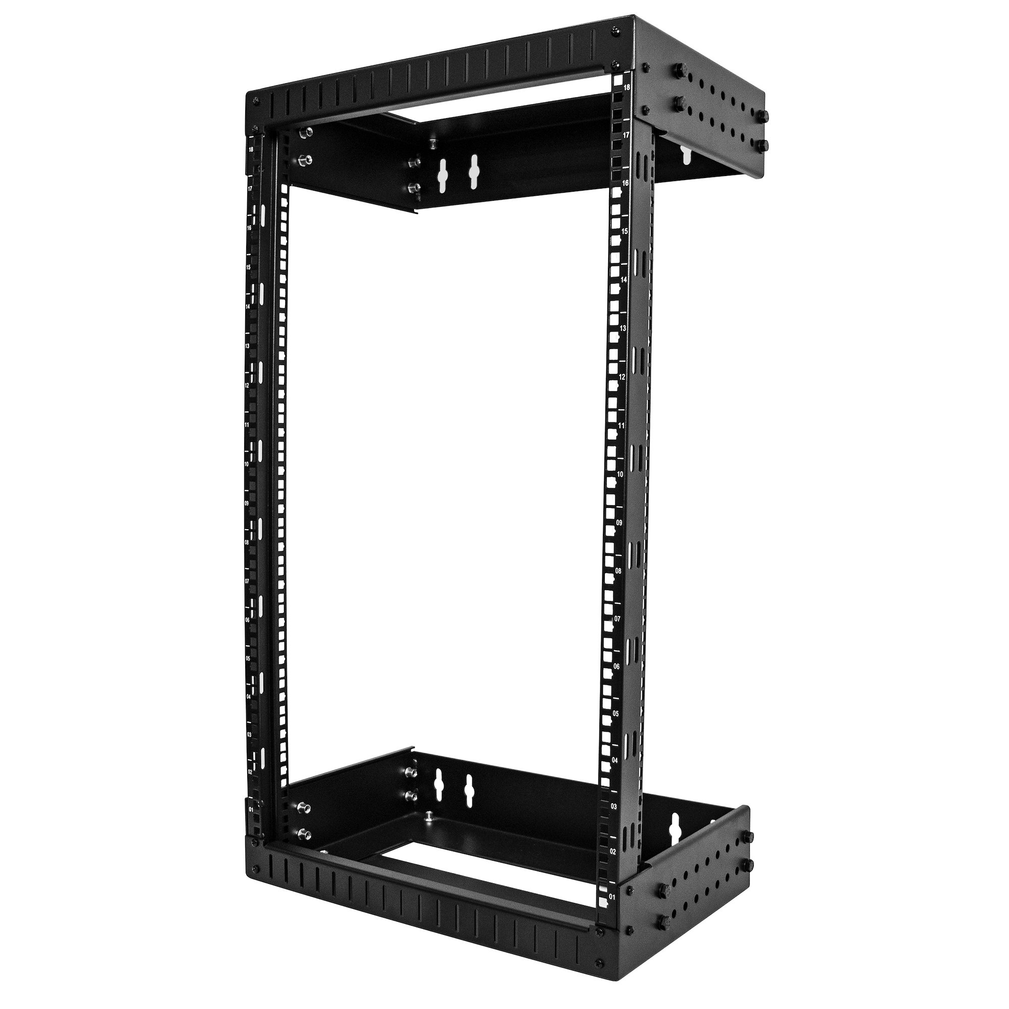 StarTech.com Baie de Brassage Murale 19 pouces 18U - Rack Mural Profondeur Réglable 12-20" - Baie de Brassage Réseau Ouverte pour Équipement AV/Data/IT & Switch Réseau- Baie Informatique 18U StarTech.com Baie de Brassage Murale 19 pouces 18U - Rack Mural Profondeur Réglable 12-20" - Baie de Brassage Réseau Ouverte pour Équipement AV/Data/IT & Switch Réseau- Baie Informatique 18U