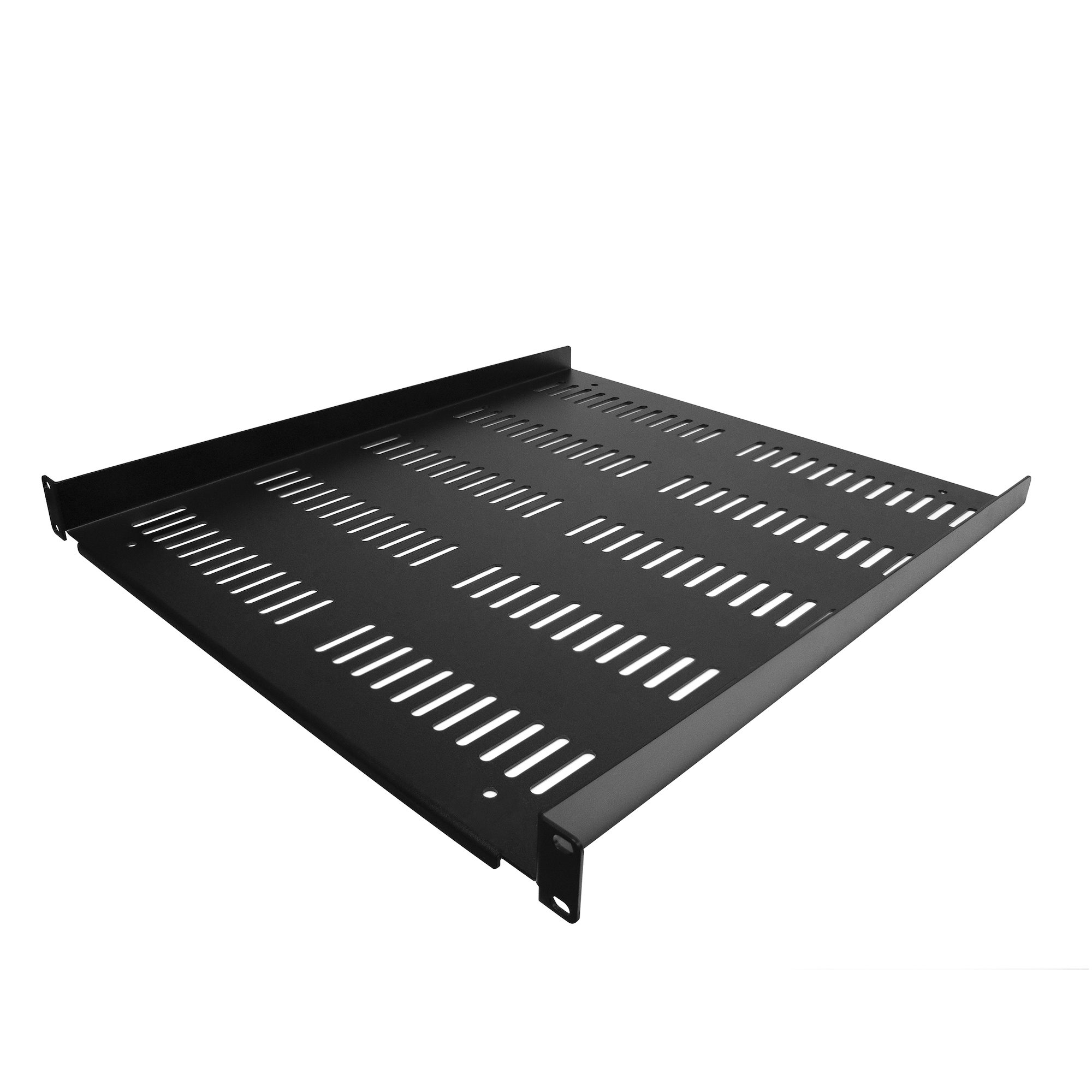 StarTech.com Étagère Rack 19 pouces 1U - Plateau Rackable Universel Ventilé - Étagère Baie de Brassage - Étagère Cantilever Rack 19" - Capacité 25kg - Rangement Rack Informatique - Profondeur 50cm (20"), Noir StarTech.com Étagère Rack 19 pouces 1U - Plateau Rackable Universel Ventilé - Étagère Baie de Brassage - Étagère Cantilever Rack 19" - Capacité 25kg - Rangement Rack Informatique - Profondeur 50cm (20"), Noir