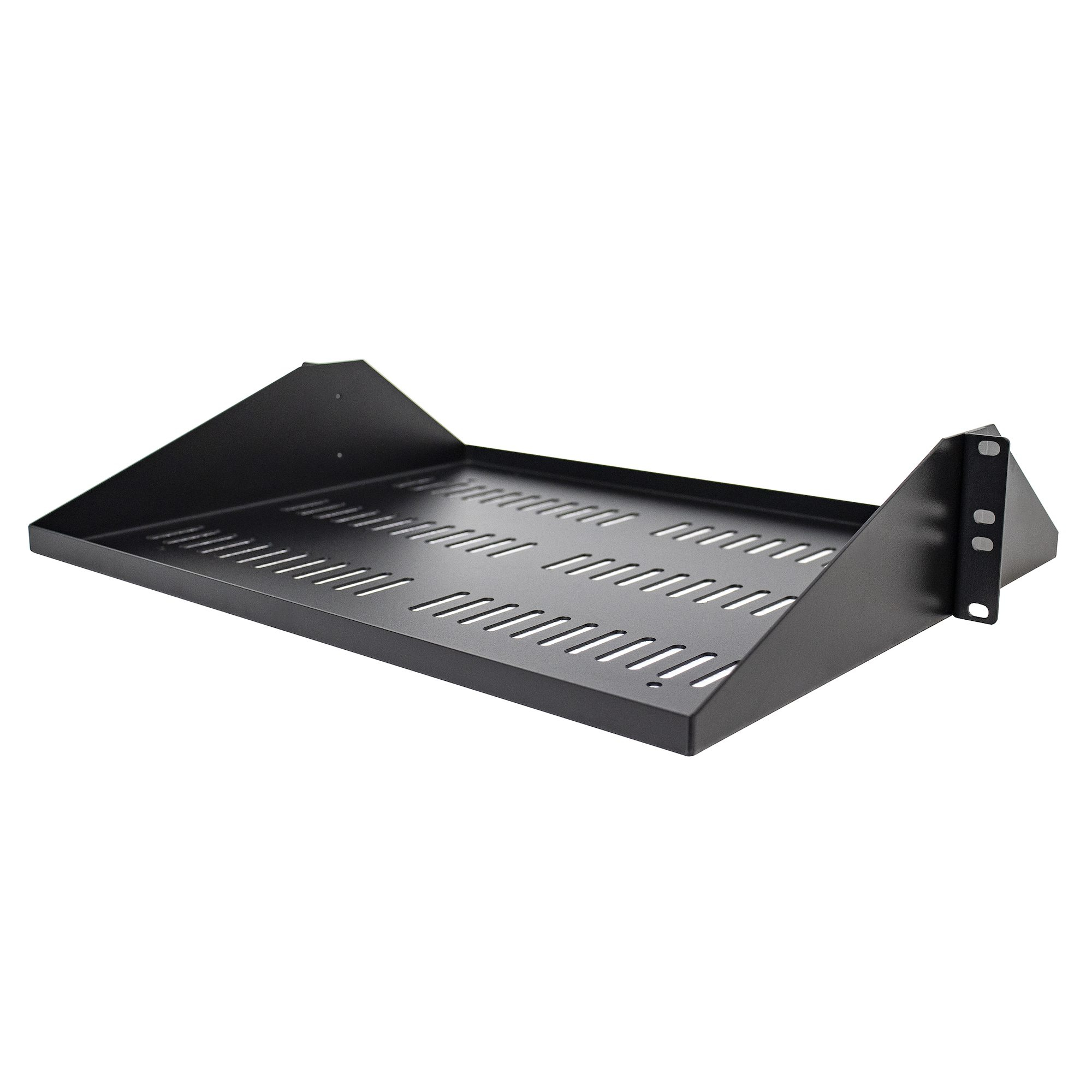 StarTech.com Étagère Rack 19 pouces 2U - Plateau Rackable Universel Ventilé - Étagère Baie de Brassage - Étagère Cantilever Rack 19" - Capacité 91kg - Rangement Rack Informatique - Profondeur 35,6cm (14"), Noir StarTech.com Étagère Rack 19 pouces 2U - Plateau Rackable Universel Ventilé - Étagère Baie de Brassage - Étagère Cantilever Rack 19" - Capacité 91kg - Rangement Rack Informatique - Profondeur 35,6cm (14"), Noir