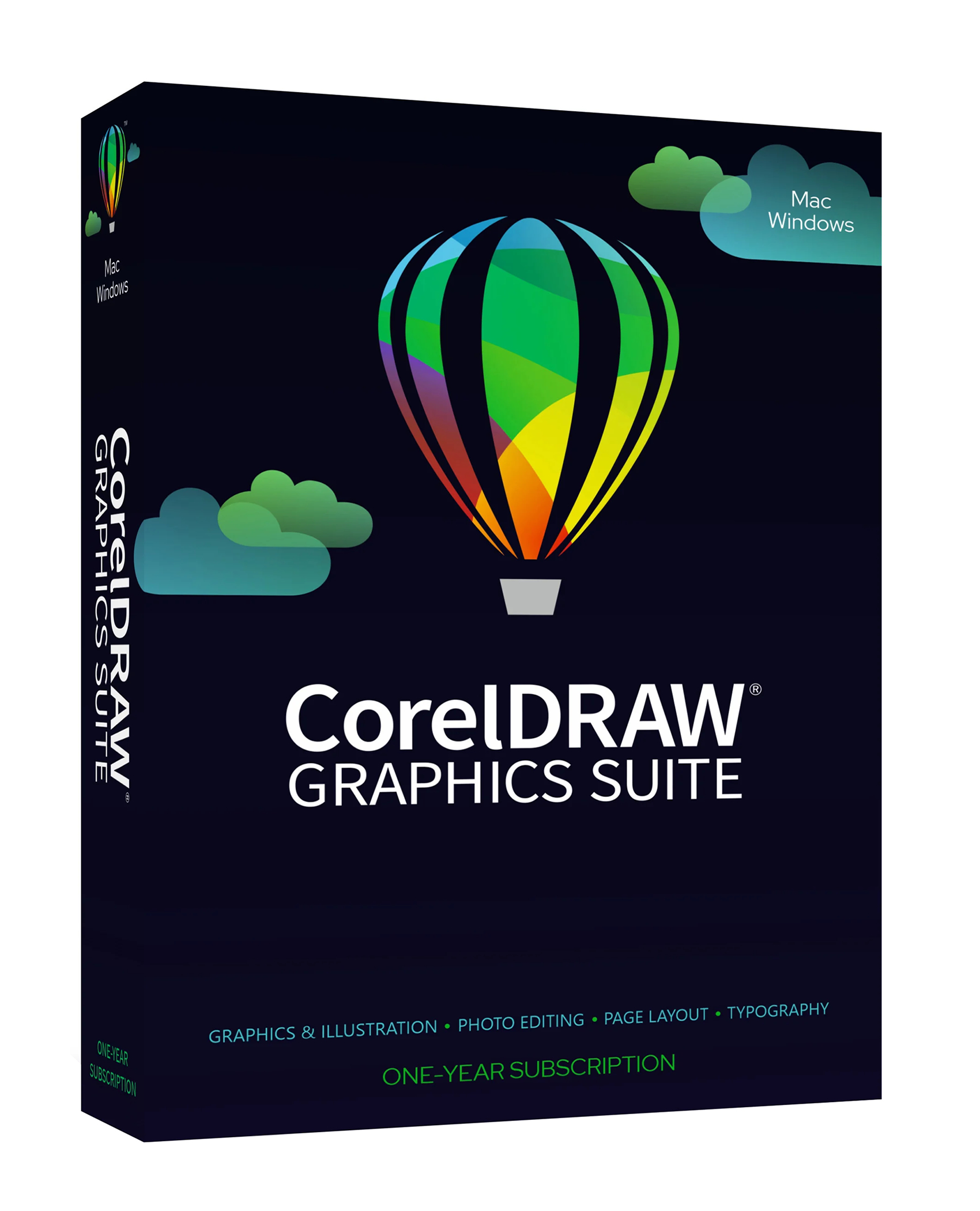 Corel CorelDRAW Graphics Suite 1 licence(s) 1 année(s)