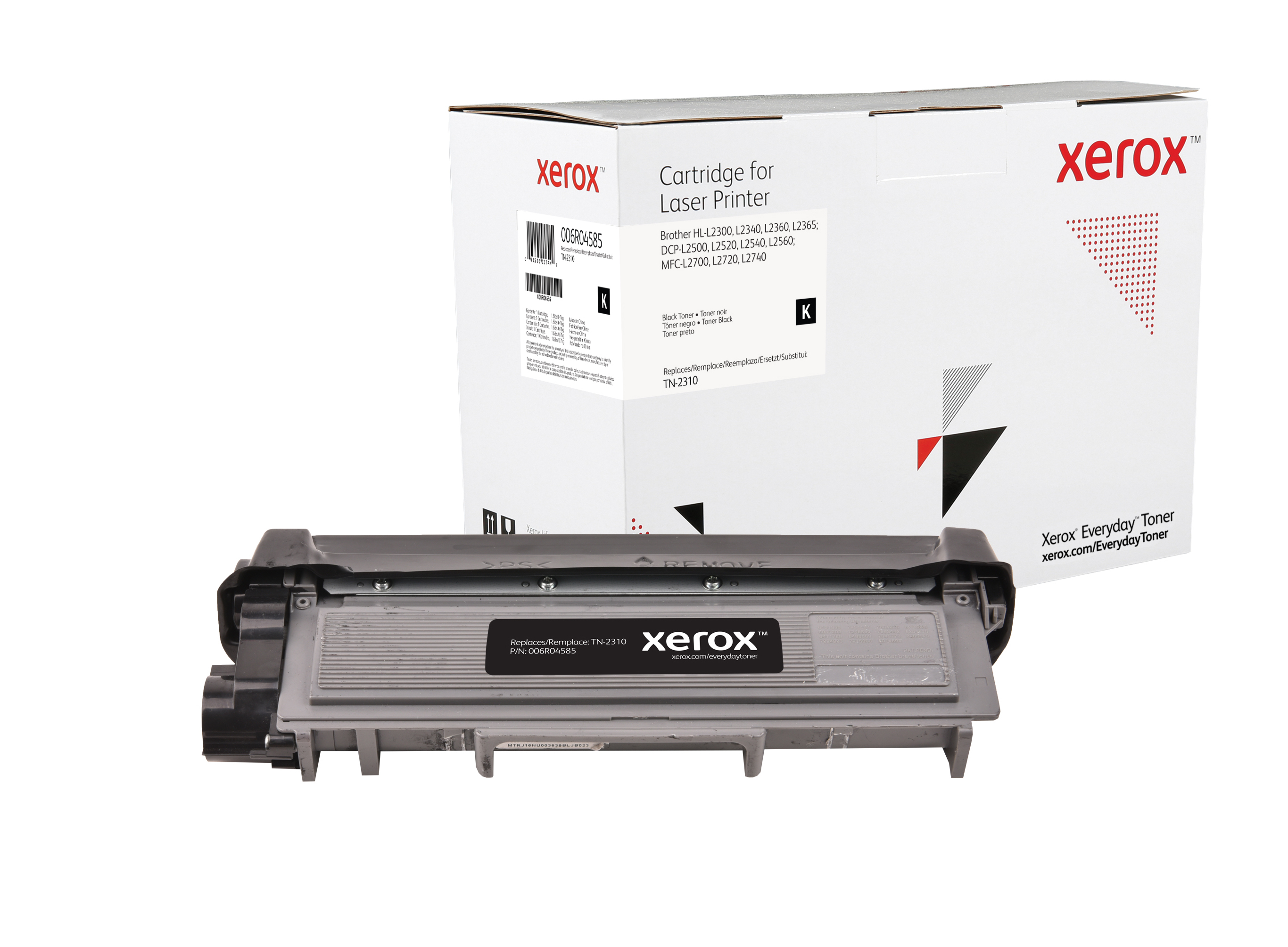 Everyday Toner Mono compatible avec Brother TN-2310, Capacité standard Everyday Toner Mono compatible avec Brother TN-2310, Capacité standard