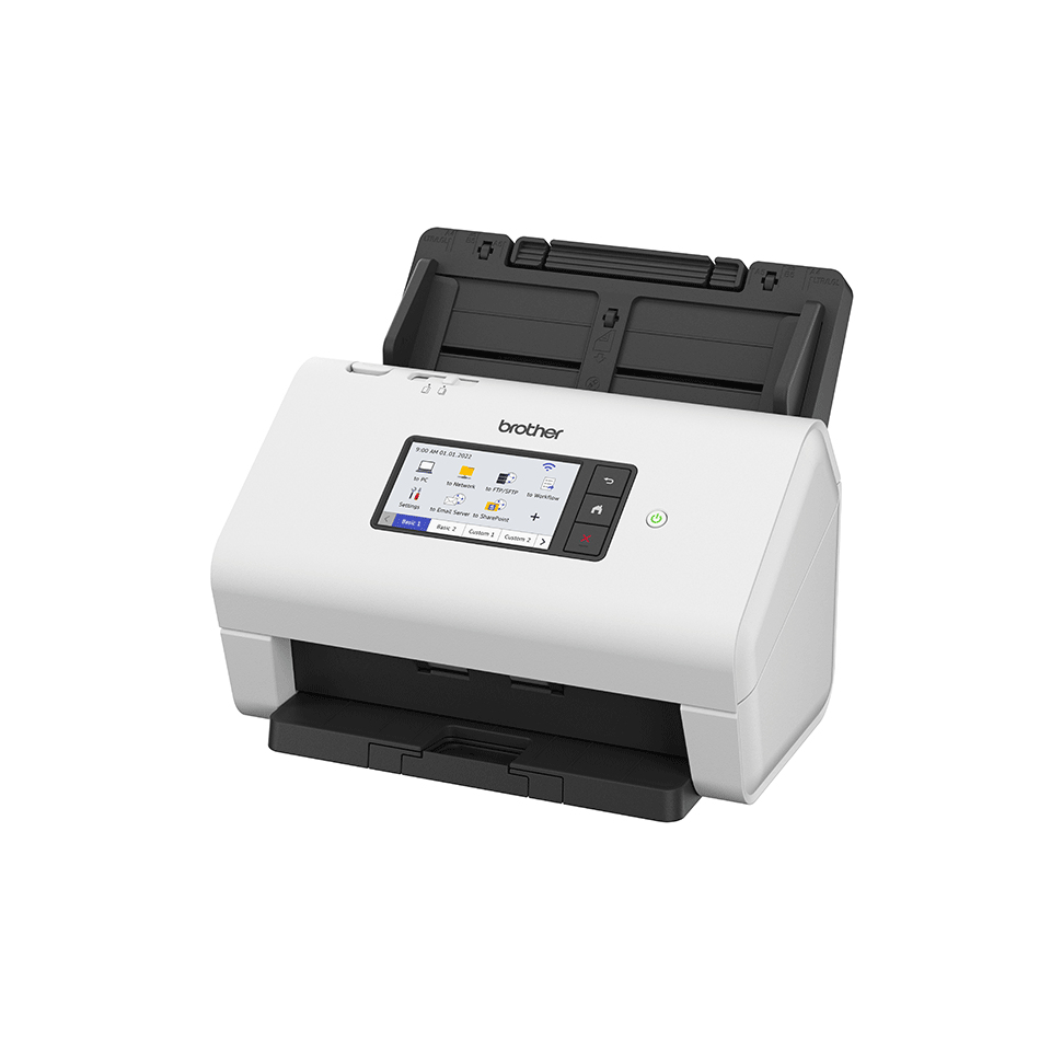 Brother ADS-4900W Scanner ADF 600 x 600 DPI A4 Noir, Blanc Brother ADS-4900W Scanner ADF 600 x 600 DPI A4 Noir, Blanc