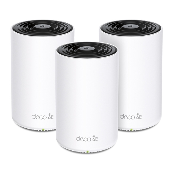 TP-LINK Deco XE75 Tri-bande (2,4 GHz / 5 GHz / 6 GHz) Wi-Fi 6E (802.11ax) Blanc 3 Interne TP-LINK Deco XE75 Tri-bande (2,4 GHz / 5 GHz / 6 GHz) Wi-Fi 6E (802.11ax) Blanc 3 Interne
