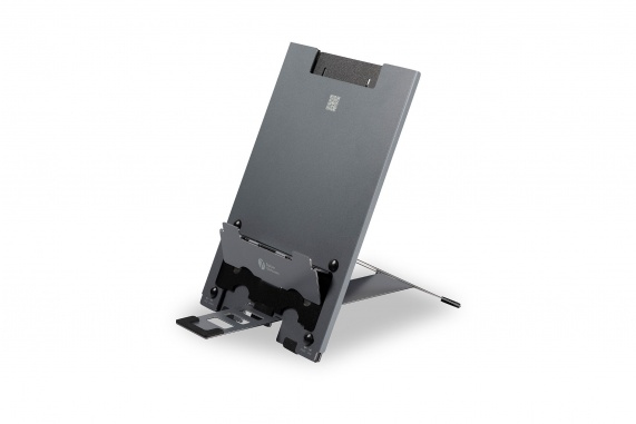 BakkerElkhuizen Ergo-Q Hybrid Pro Supports de Notebook Noir, Gris foncé 40,6 cm (16") BakkerElkhuizen Ergo-Q Hybrid Pro Supports de Notebook Noir, Gris foncé 40,6 cm (16")