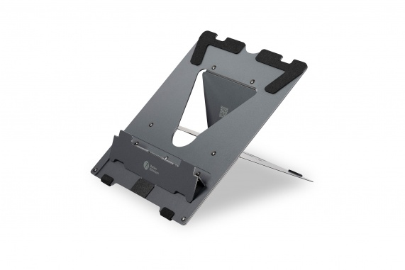 BakkerElkhuizen Ergo-Q 160 Supports de Notebook Noir, Gris foncé 43,2 cm (17") BakkerElkhuizen Ergo-Q 160 Supports de Notebook Noir, Gris foncé 43,2 cm (17")