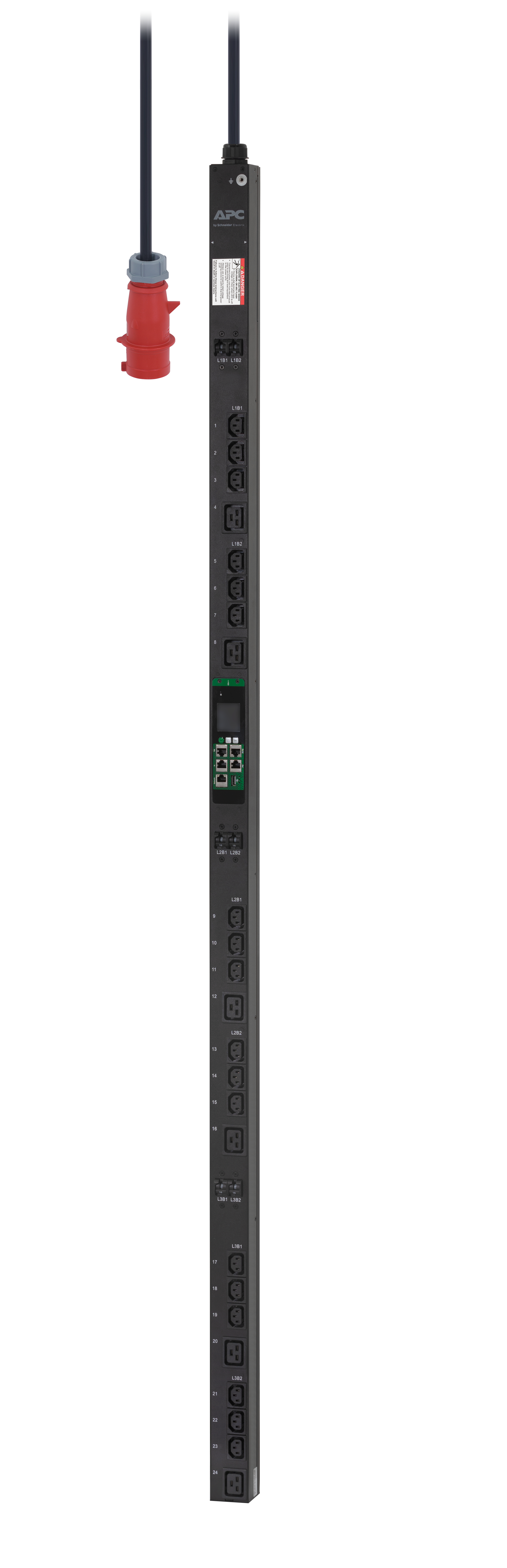 APC EasyPDU unité de distribution d'énergie 24 sortie(s) CA 0U Noir APC EasyPDU unité de distribution d'énergie 24 sortie(s) CA 0U Noir
