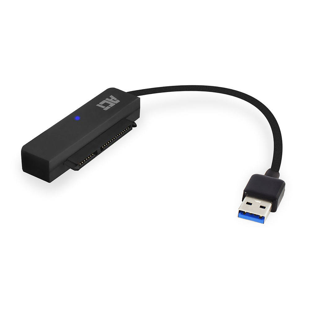 ACT AC1510 changeur de genre de câble SATA USB Type-A Noir ACT AC1510 changeur de genre de câble SATA USB Type-A Noir