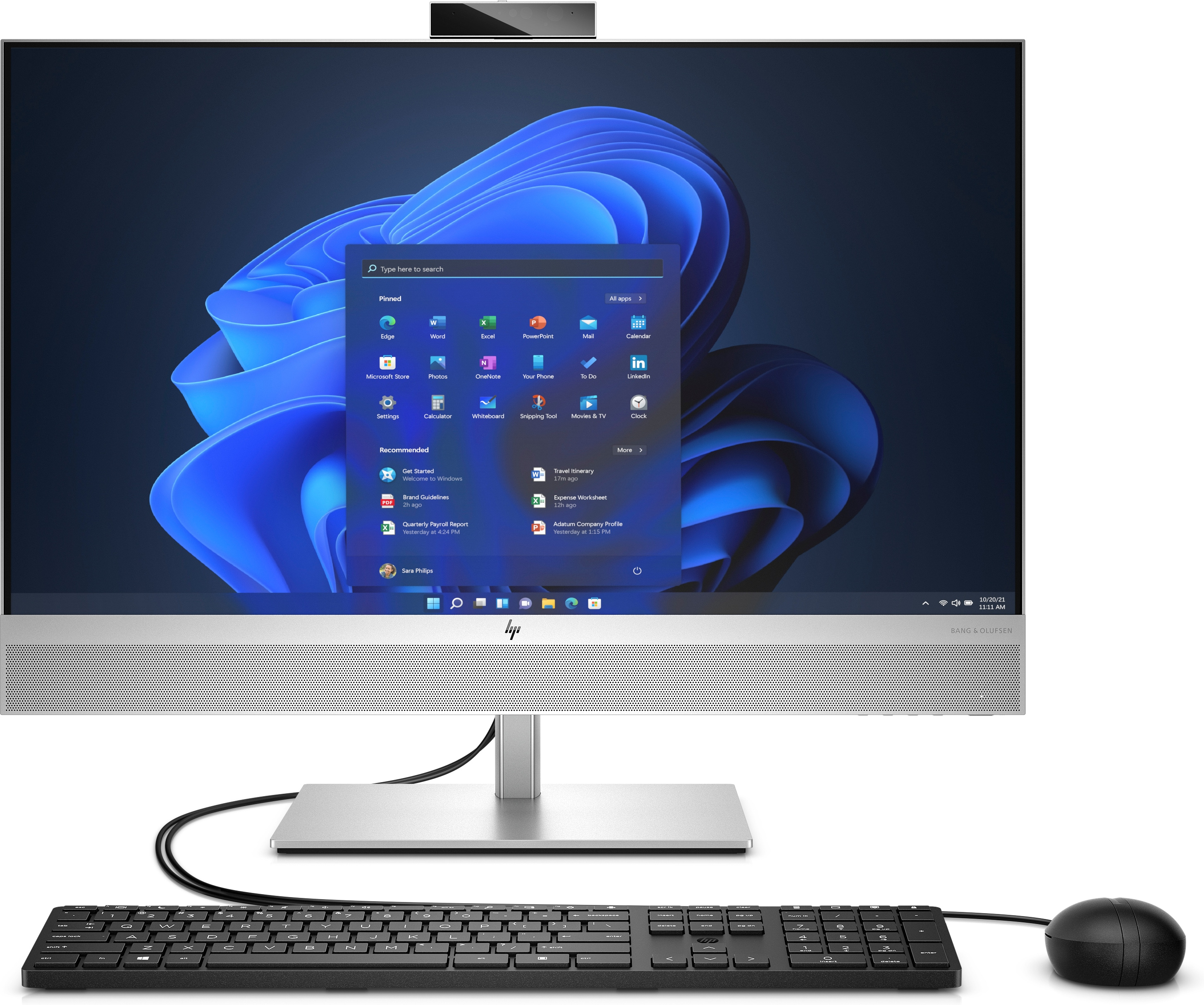 HP EliteOne 870 G9 Intel® Core™ i7 68,6 cm (27") 1920 x 1080 pixels 16 Go DDR5-SDRAM 512 Go SSD PC All-in-One Windows 11 Pro Wi-Fi 6E (802.11ax) Argent