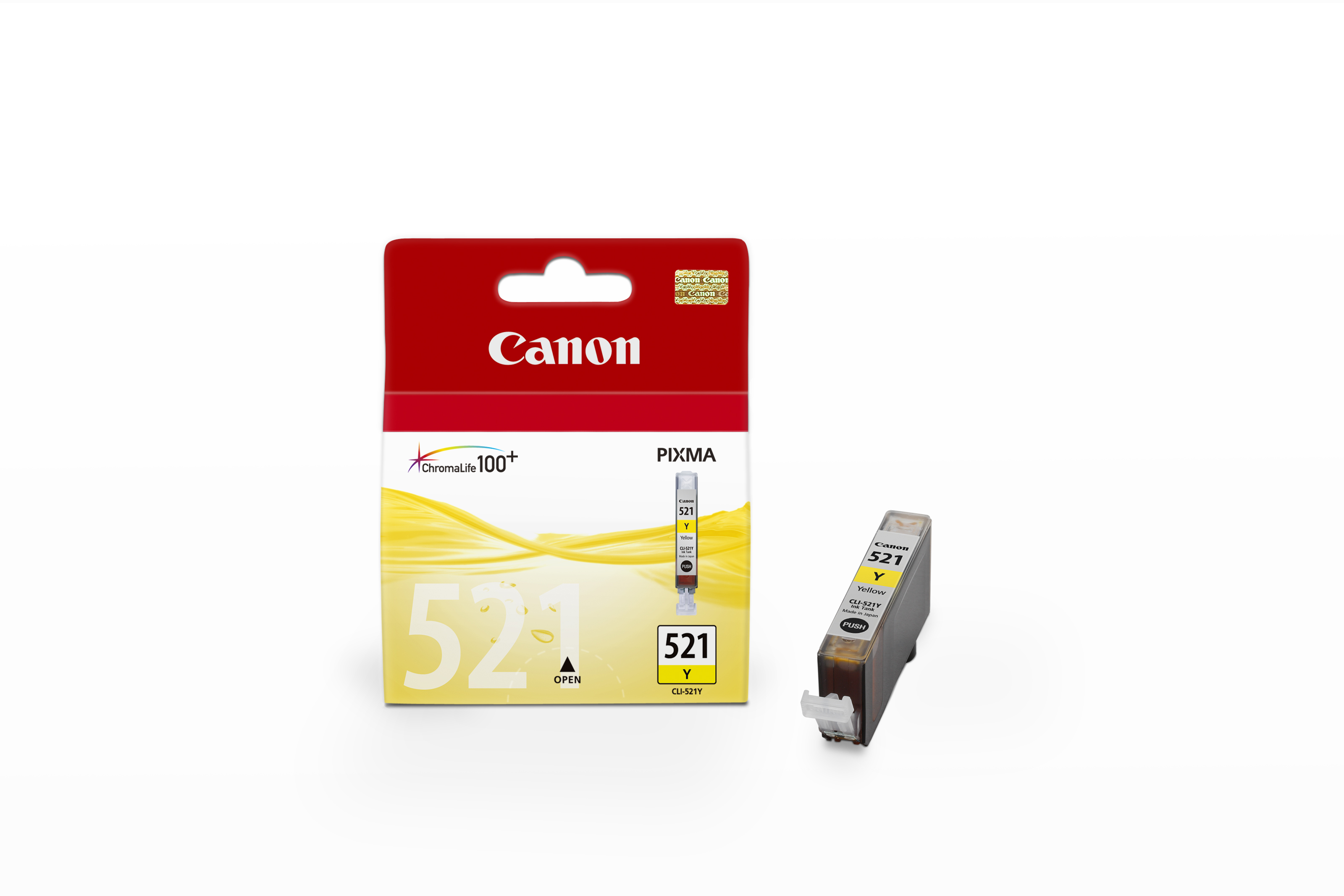Ink Cartridge CLI-521 Y Colour Blister Ink Cartridge CLI-521 Y Colour Blister