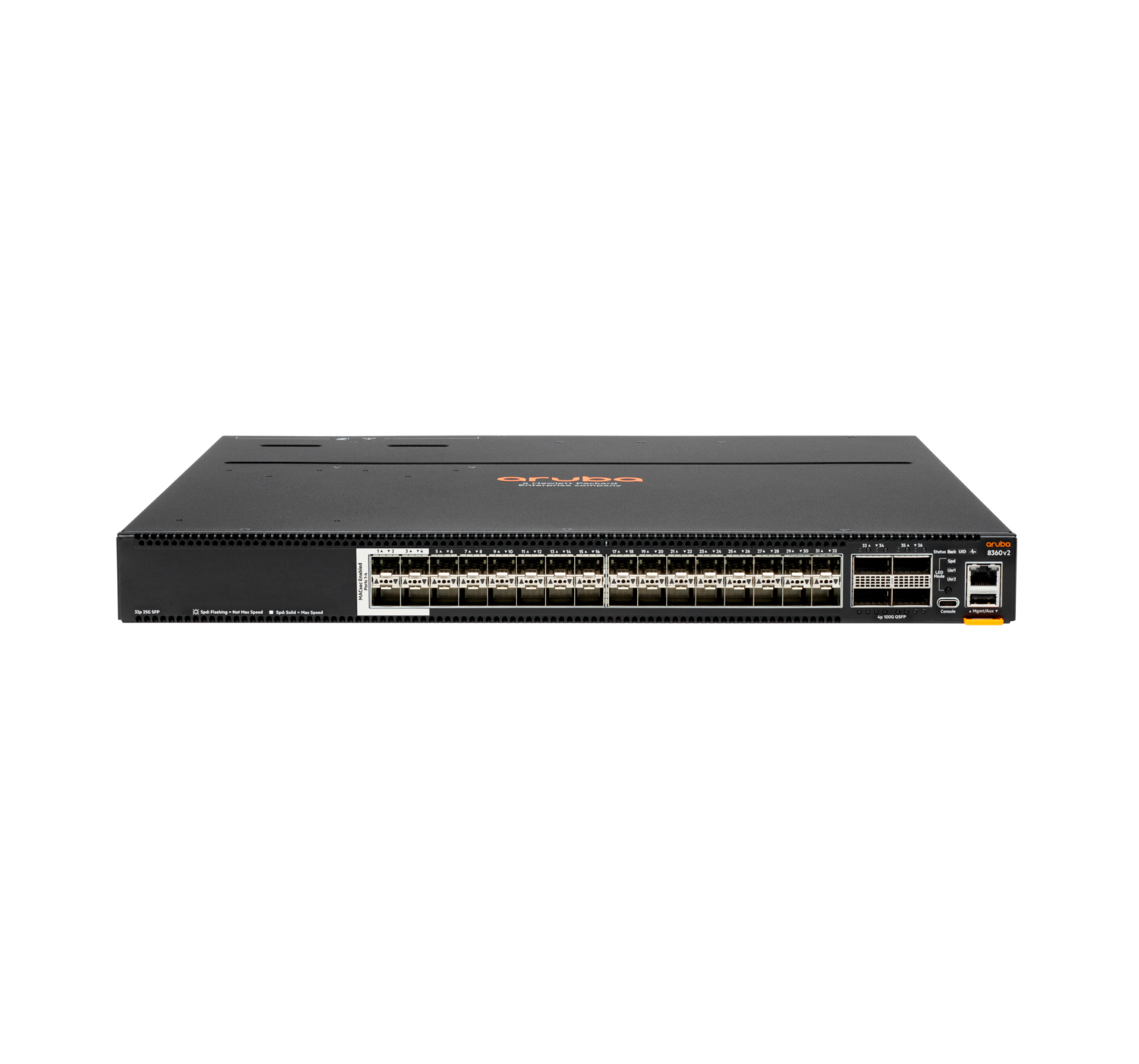 Aruba 8360-32Y4C v2 Géré L3 1U Aruba 8360-32Y4C v2 Géré L3 1U