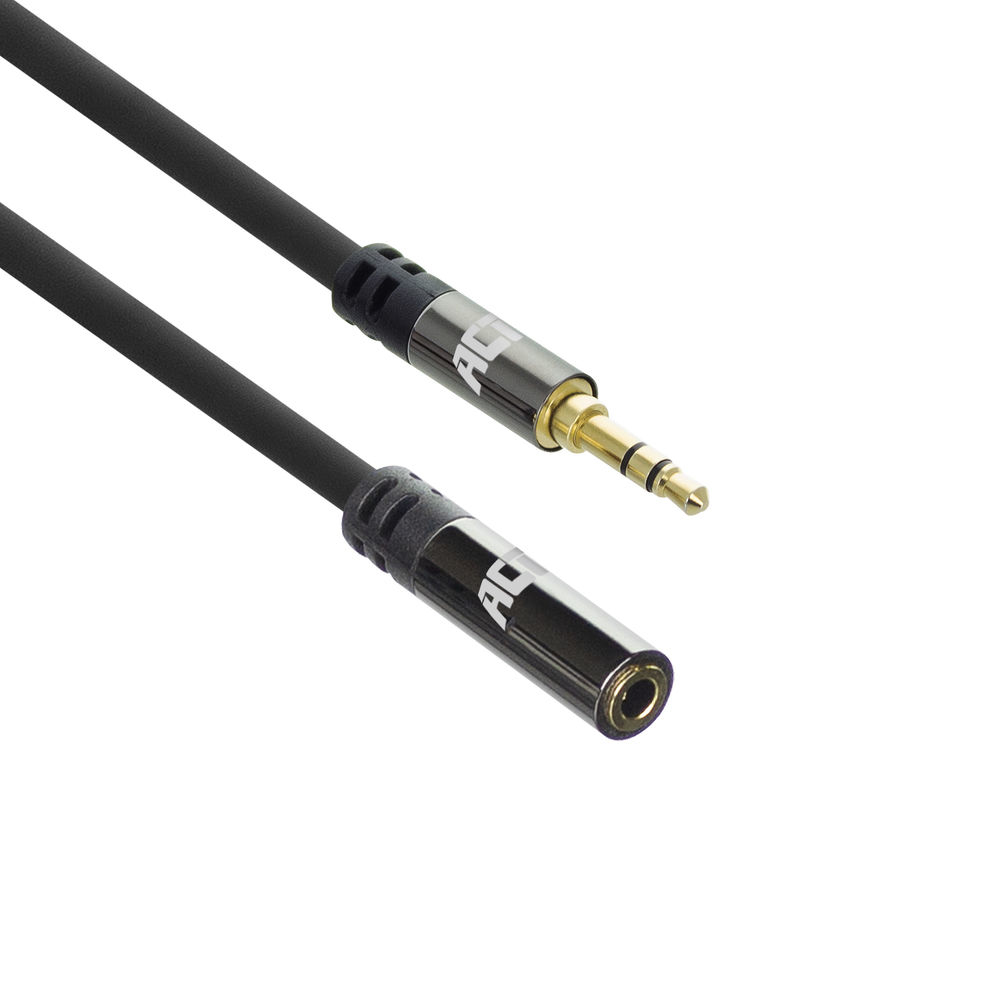 ACT AC3615 câble audio 2 m 3,5mm Noir ACT AC3615 câble audio 2 m 3,5mm Noir
