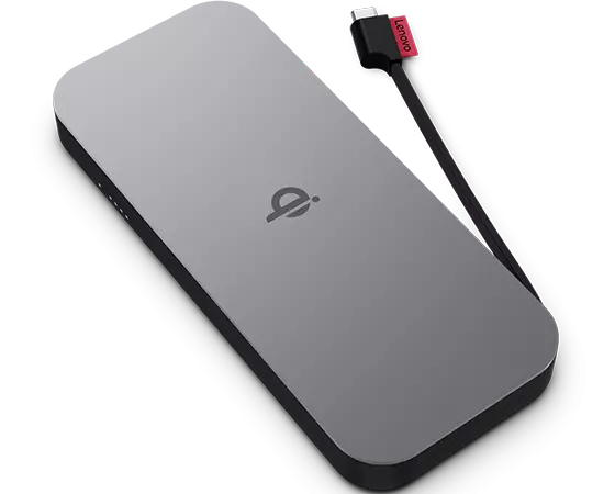 Lenovo 40ALLG1WWW banque d'alimentation électrique Lithium-Ion (Li-Ion) 10000 mAh Recharge sans fil Noir Lenovo 40ALLG1WWW banque d'alimentation électrique Lithium-Ion (Li-Ion) 10000 mAh Recharge sans fil Noir