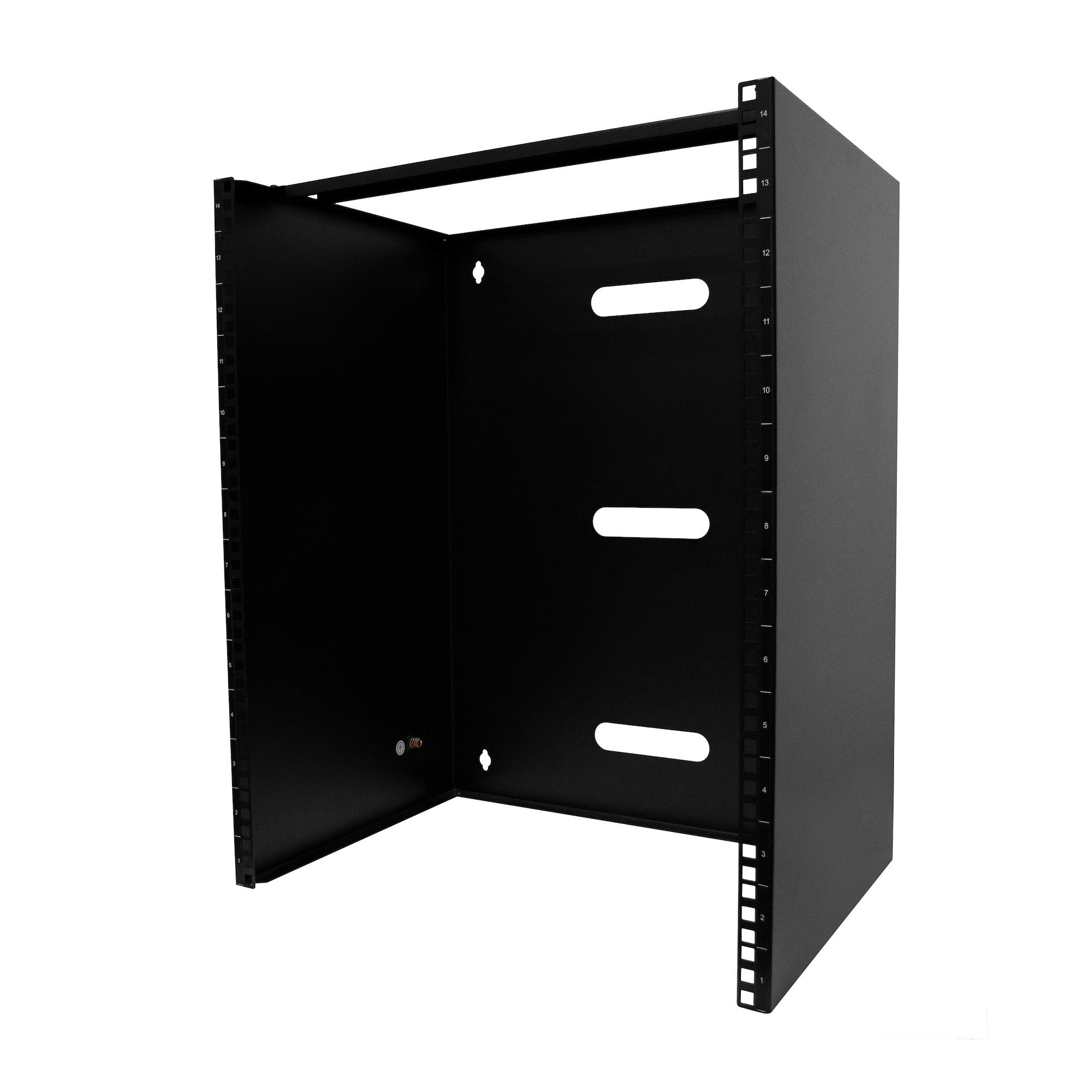 StarTech.com RACK-14U-14-BRACKET étagère Rack monté sur le mur Noir StarTech.com RACK-14U-14-BRACKET étagère Rack monté sur le mur Noir