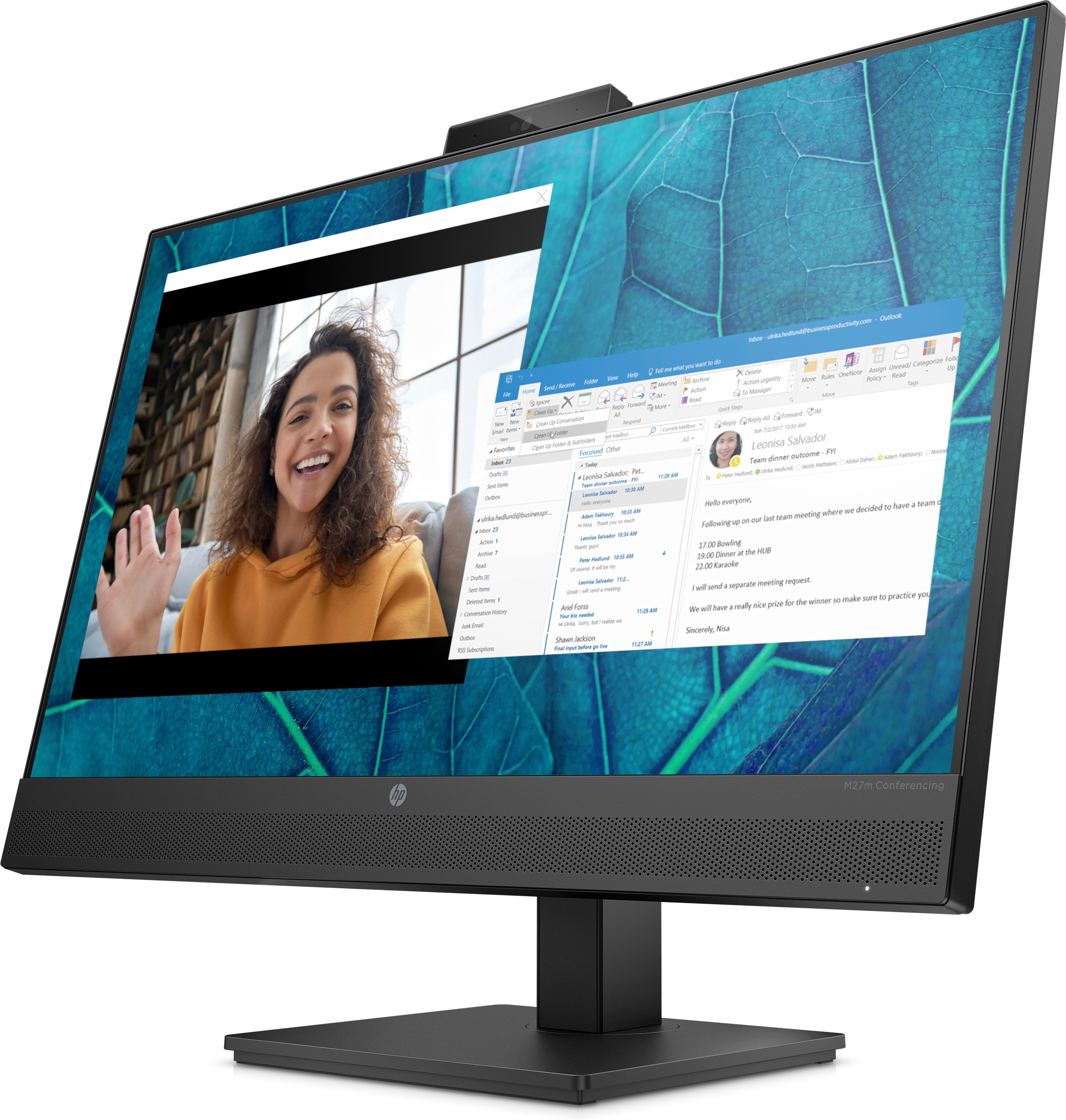 HP M27m écran plat de PC 68,6 cm (27") 1920 x 1080 pixels Full HD Noir HP M27m écran plat de PC 68,6 cm (27") 1920 x 1080 pixels Full HD Noir