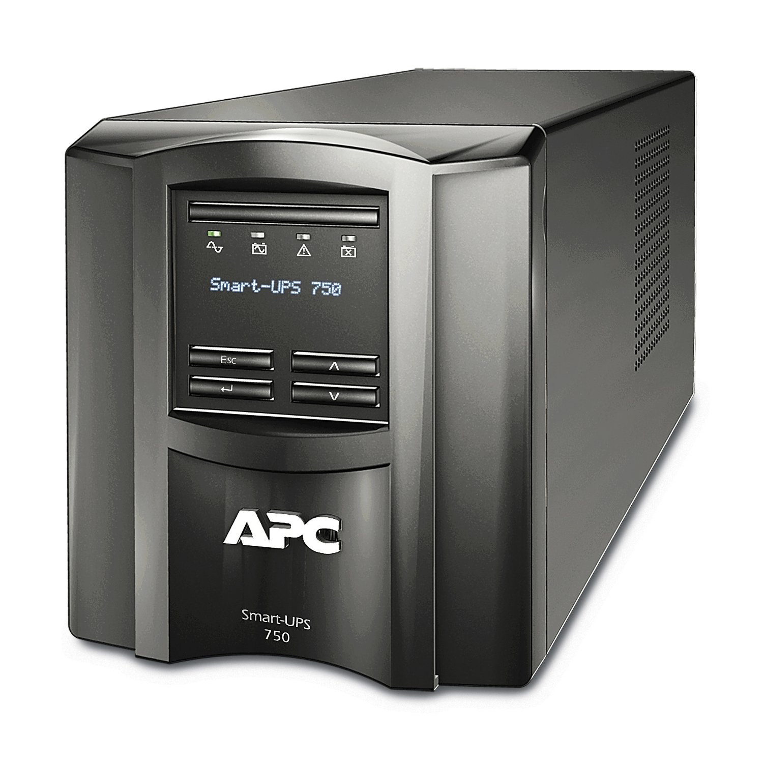 APC SMT750X93 alimentation d'énergie non interruptible Interactivité de ligne 0,75 kVA 500 W 6 sortie(s) CA APC SMT750X93 alimentation d'énergie non interruptible Interactivité de ligne 0,75 kVA 500 W 6 sortie(s) CA