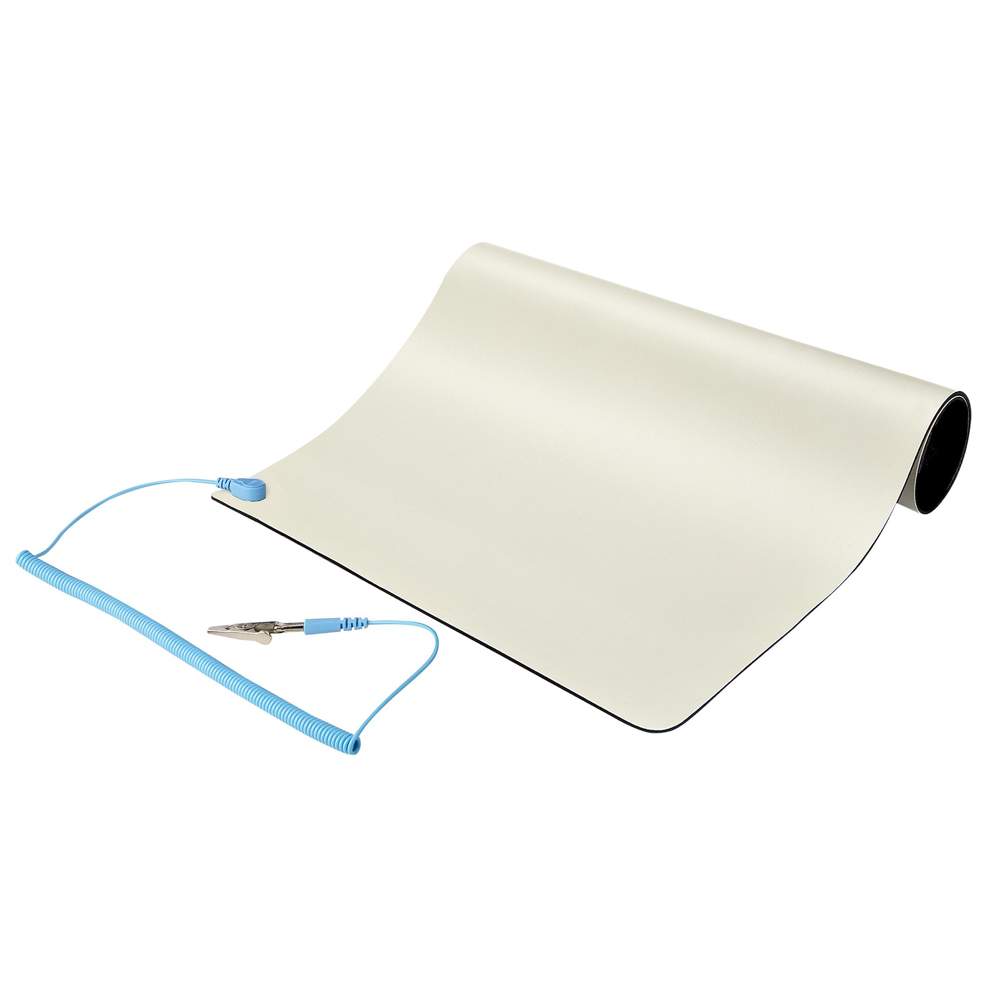 StarTech.com Tapis Antistatique ESD - Tapis de Bureau ESD Universel - Sous-couche pour Réparation d'Appareils Électroniques - Tapis de Travail avec Câble de Mise à la Terre Détachable, ANSI/ESD S 4.1, 30x46cm StarTech.com Tapis Antistatique ESD - Tapis de Bureau ESD Universel - Sous-couche pour Réparation d'Appareils Électroniques - Tapis de Travail avec Câble de Mise à la Terre Détachable, ANSI/ESD S 4.1, 30x46cm
