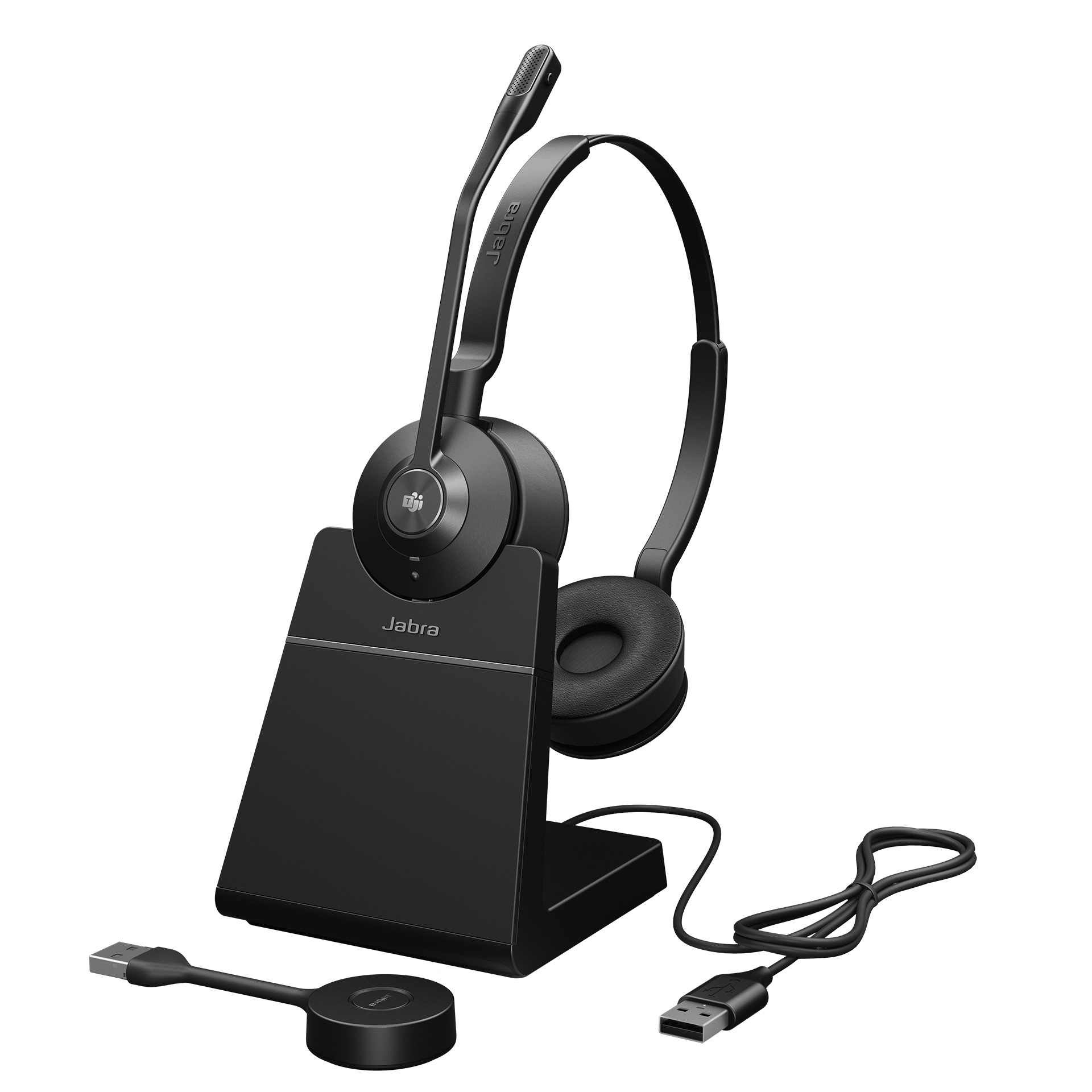 Jabra ENGAGE 55 MS STEREO USB-A WITH CHARGING STAND EMEA/APAC Jabra ENGAGE 55 MS STEREO USB-A WITH CHARGING STAND EMEA/APAC