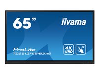 iiyama TE6512MIS-B3AG affichage de messages En forme de kiosk 165,1 cm (65") LCD Wifi 400 cd/m² 4K Ultra HD Noir Écran tactile Intégré dans le processeur Android 11 24/7 iiyama TE6512MIS-B3AG affichage de messages En forme de kiosk 165,1 cm (65") LCD Wifi 400 cd/m² 4K Ultra HD Noir Écran tactile Intégré dans le processeur Android 11 24/7