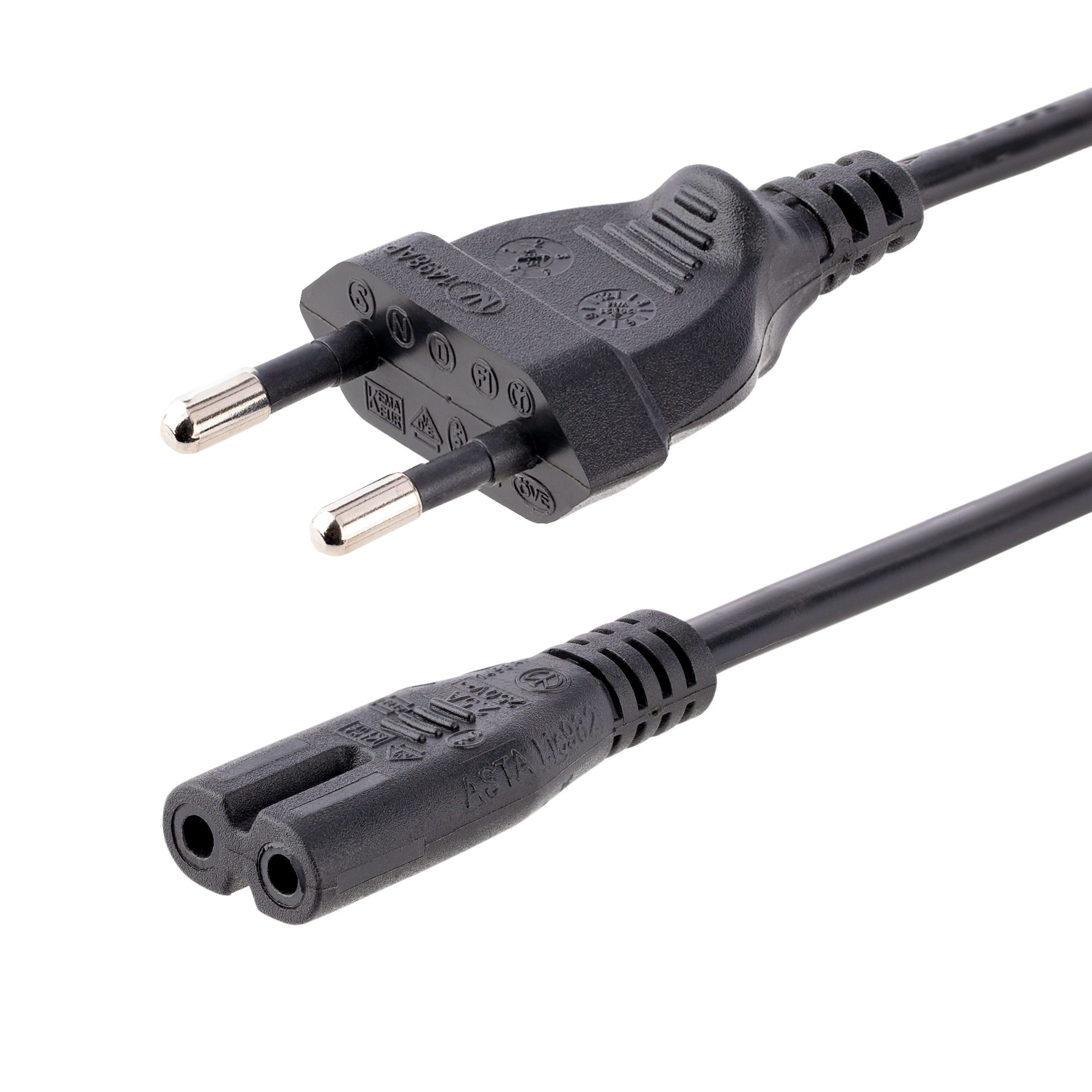StarTech.com Câble d'Alimentation pour Ordinateur Portable de 3m - Prise EU vers Connecteur C7, 2,5A 250V, 18AWG - Câble d'Alimentation pour Imprimante - Cordon Alimentation PC Portable StarTech.com Câble d'Alimentation pour Ordinateur Portable de 3m - Prise EU vers Connecteur C7, 2,5A 250V, 18AWG - Câble d'Alimentation pour Imprimante - Cordon Alimentation PC Portable