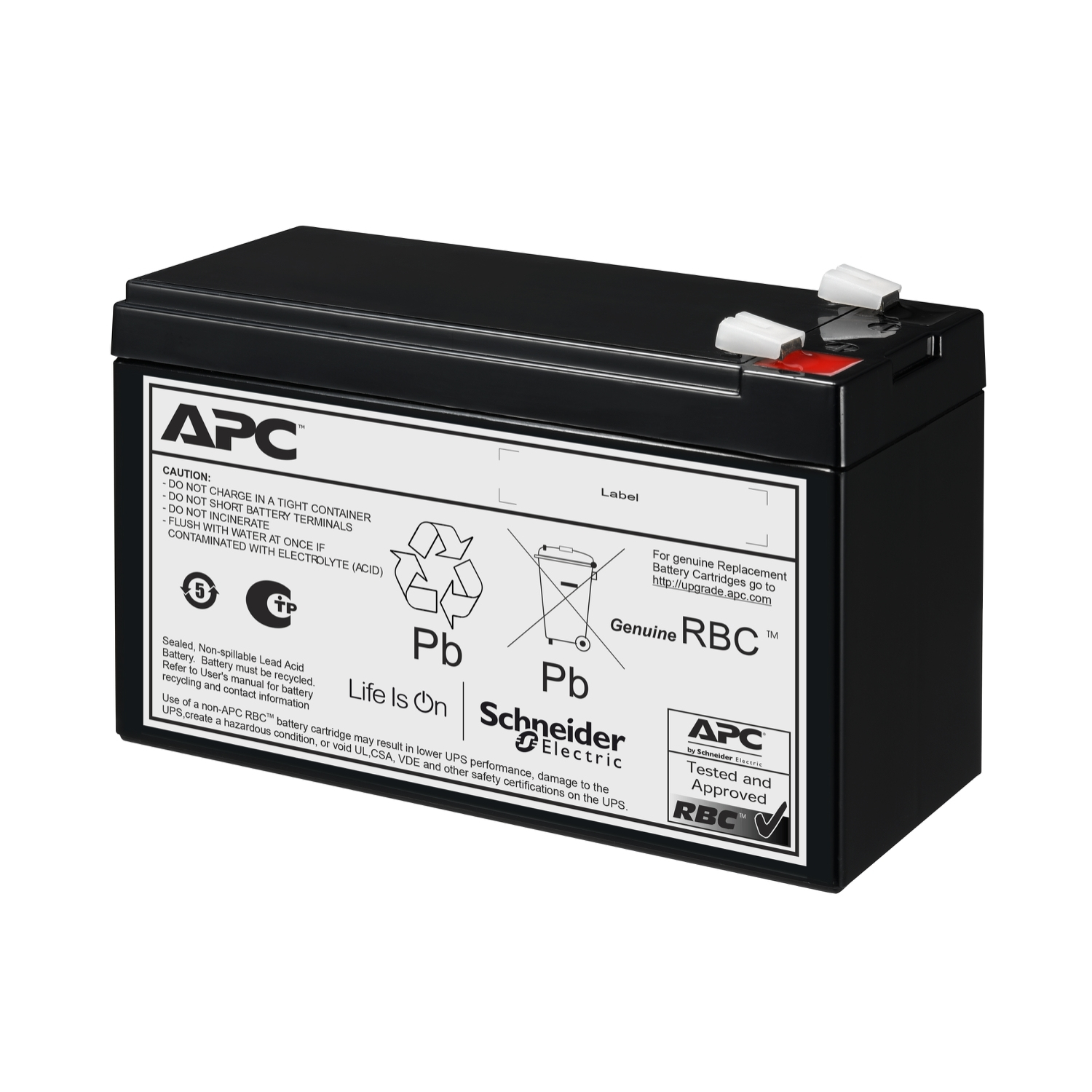 APC APCRBC176 Batterie de l'onduleur Sealed Lead Acid (VRLA) 24 V 9 Ah APC APCRBC176 Batterie de l'onduleur Sealed Lead Acid (VRLA) 24 V 9 Ah