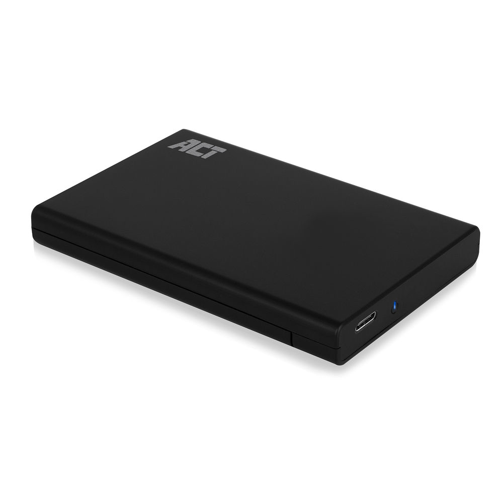 ACT AC1225 Boîtier de disques de stockage Boîtier disque dur/SSD Noir 2.5" ACT AC1225 Boîtier de disques de stockage Boîtier disque dur/SSD Noir 2.5"