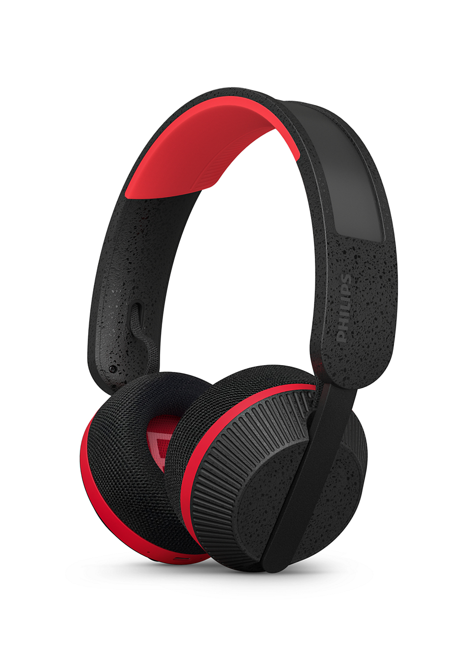 Philips 6000 series TAA6219BK/00 casque Casques Sans fil Arceau Musique Bluetooth Noir, Rouge