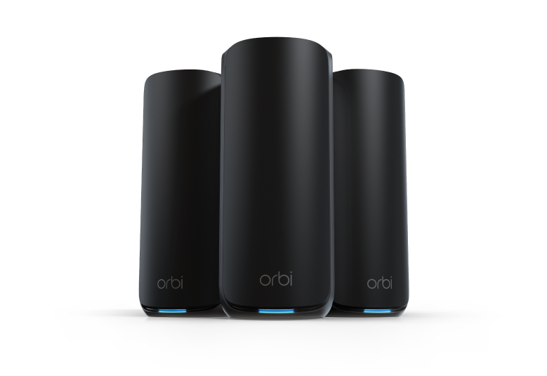 NETGEAR Orbi 870 Tri-bande (2,4 GHz / 5 GHz / 6 GHz) Wi-Fi 7 (802.11be) Noir 4 Interne NETGEAR Orbi 870 Tri-bande (2,4 GHz / 5 GHz / 6 GHz) Wi-Fi 7 (802.11be) Noir 4 Interne
