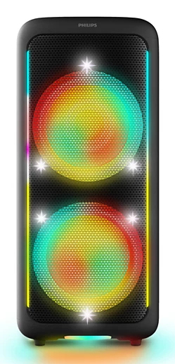 Philips TAX5000E/10 haut-parleur portable et de fête Orateur du parti Noir 100 W