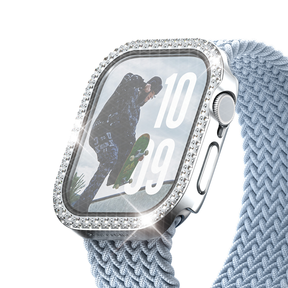 PanzerGlass ® Full body Case Disco Silver Apple Watch Series 11 