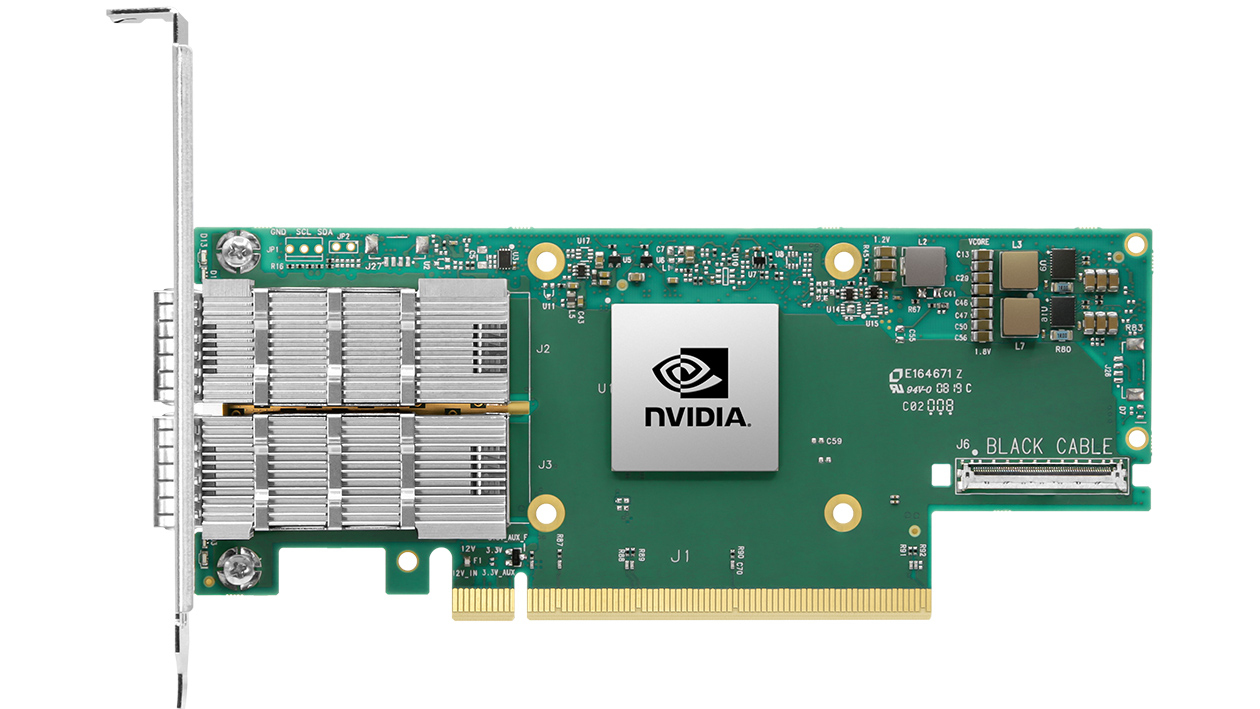 Nvidia ConnectX-6 Interne Fibre 100000 Mbit/s Nvidia ConnectX-6 Interne Fibre 100000 Mbit/s
