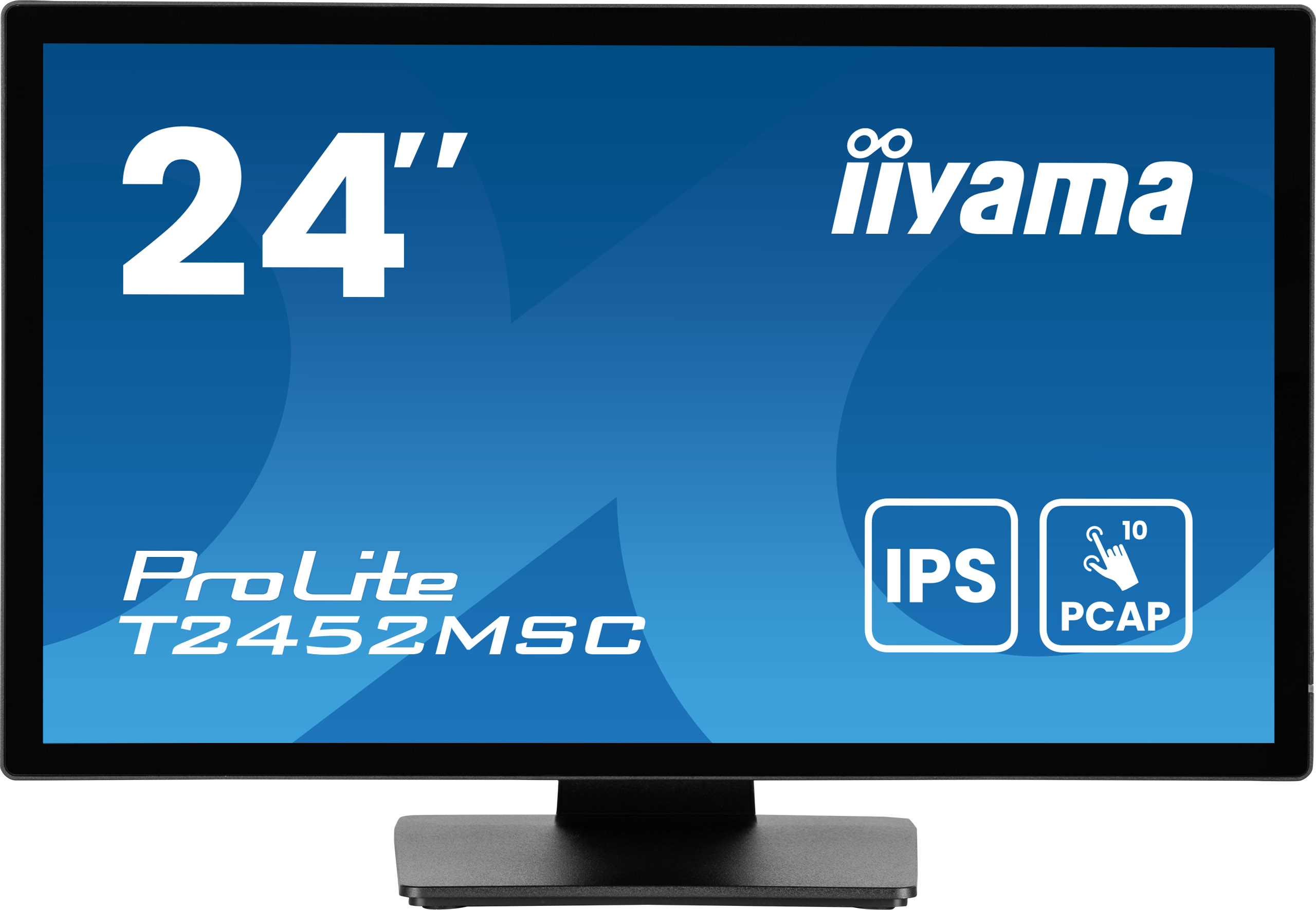 iiyama ProLite T2452MSC-B1AG écran plat de PC 60,5 cm (23.8") 1920 x 1080 pixels Full HD LED Écran tactile Noir iiyama ProLite T2452MSC-B1AG écran plat de PC 60,5 cm (23.8") 1920 x 1080 pixels Full HD LED Écran tactile Noir