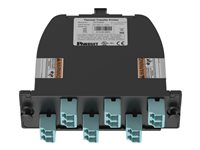 Panduit FC29N-12-10U adaptateur de fibres optiques LC/MPO 1 pièce(s) Noir, Bleu Panduit FC29N-12-10U adaptateur de fibres optiques LC/MPO 1 pièce(s) Noir, Bleu