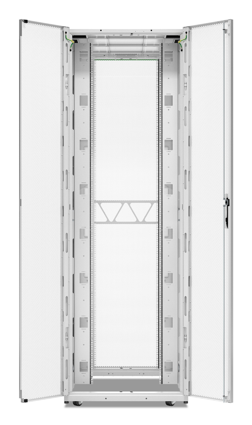 APC Rack NetShelter SX2 52U L800XP1200XH2436mm, blanc, avec panneaux latéraux