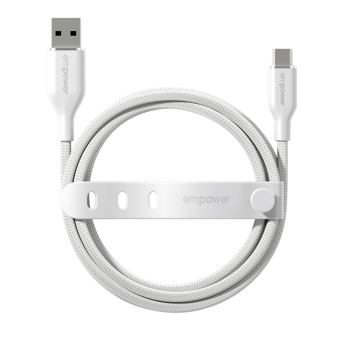  Silver White câble USB Blanc